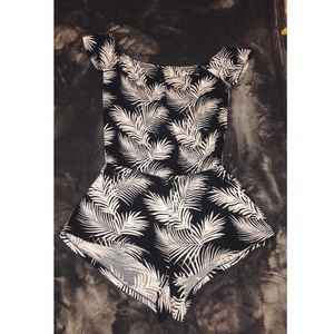 Off the shoulder romper